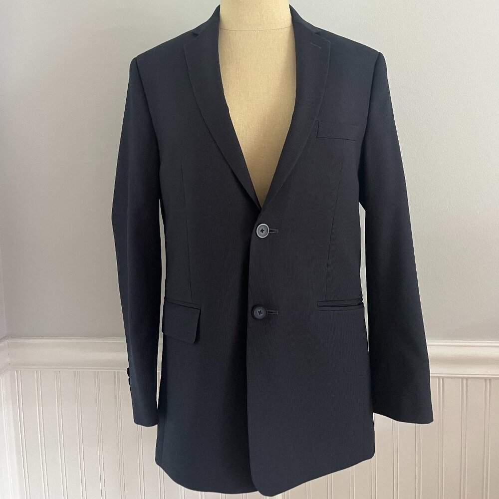 Mark New York Andrew Mark Navy Blue Suit